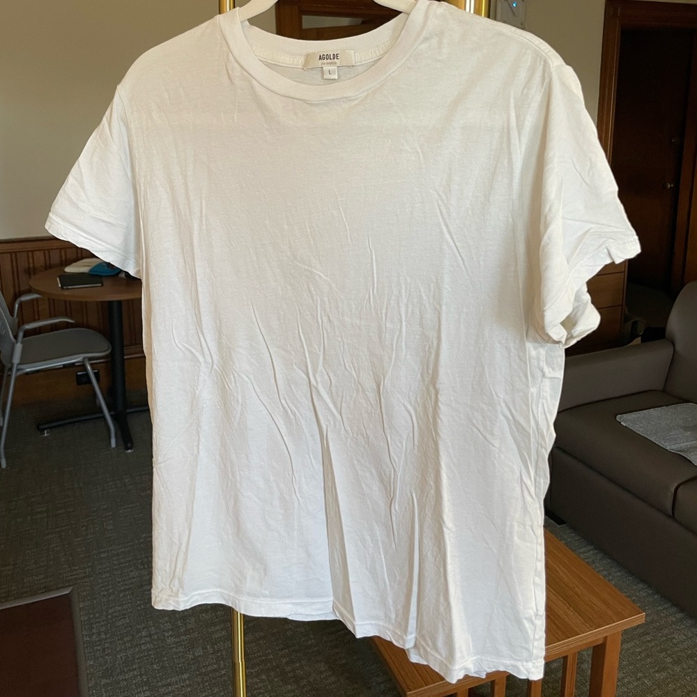Agolde white tee